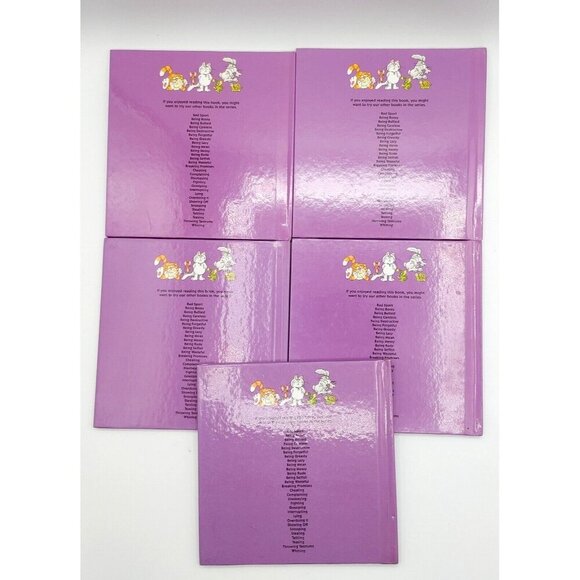 Lot Of 5 Help me Be Good Books By Joy Berry Hardcover 1988 Grolier - Picture 2 of 2